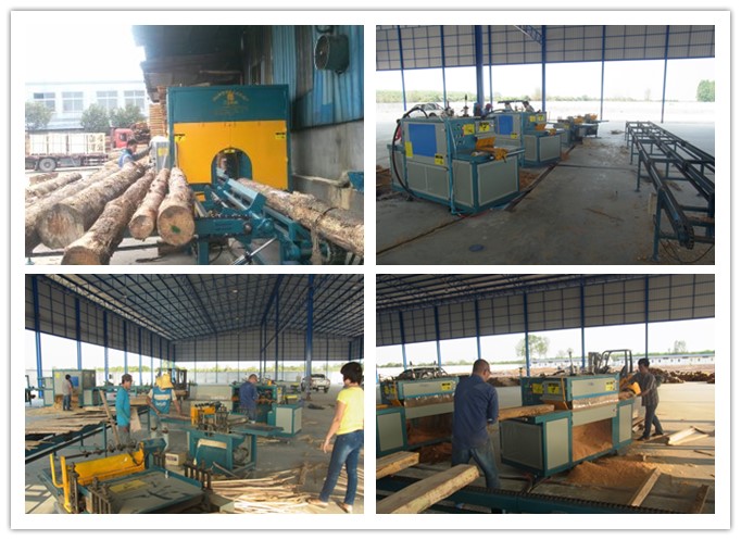 泰國-全自動多片鋸、清邊機、截斷機工作圖