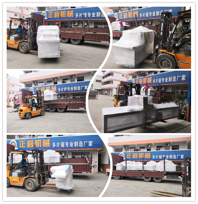 2019年1月發(fā)往尼日利亞--半自動(dòng)原木截?cái)鄼C(jī)、ZQ250型原木多片鋸、ZQ80型方木多片鋸2臺(tái)、ZQ40型清邊機(jī)2臺(tái)