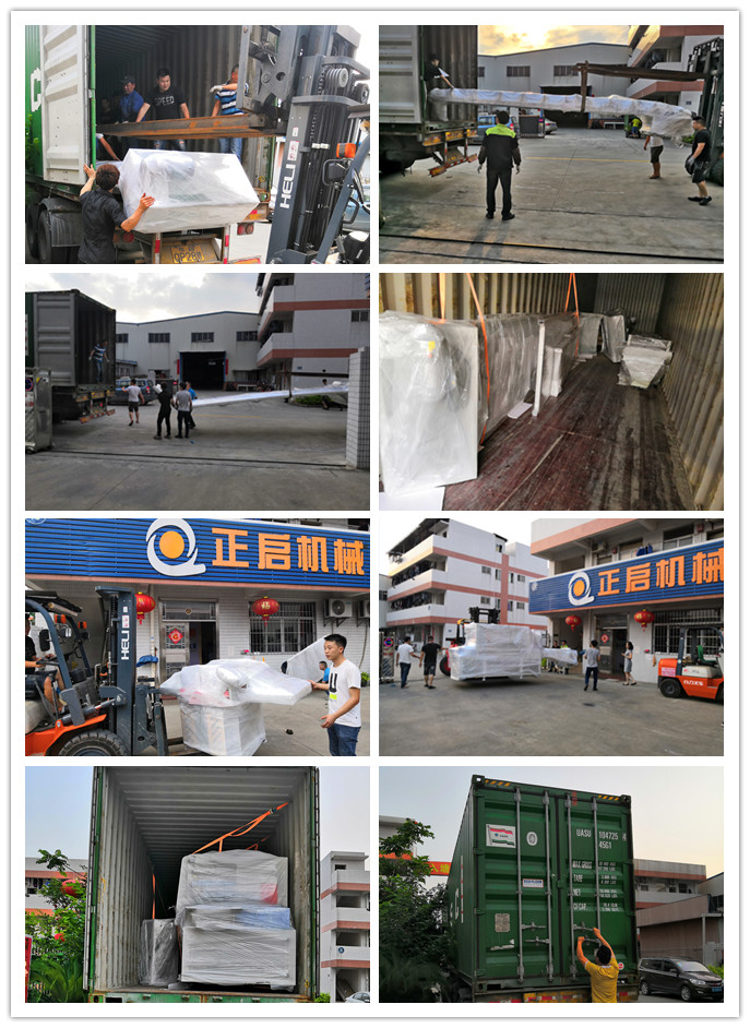 2019年4月發(fā)往美國--ZQ350型原木多片鋸、清邊機、輸送架