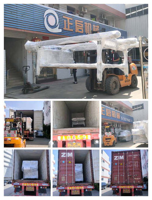 2022年5月17日發(fā)非洲裝柜（5號柜）-圓木堆料架1個、ZQ400圓木多片鋸1臺