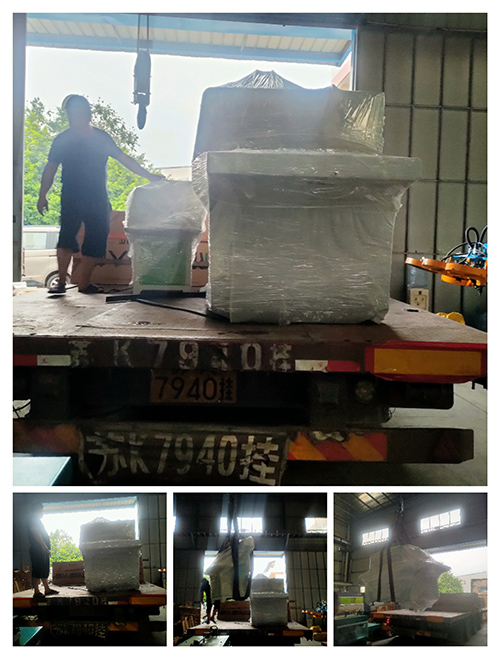 2023年8月19日發安徽省馬鞍山-ZQ120方木多片鋸、磨齒機