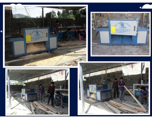 廣西-賀州-桐仁-原木多片鋸加工現場