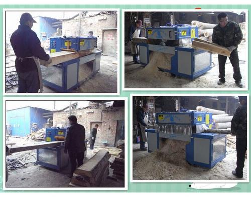 河南-鄭州-方木150高多片鋸加工現場