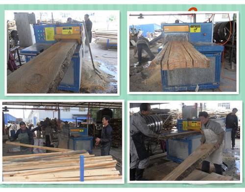 義烏-鋸高70寬300方木多片加工現(xiàn)場